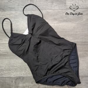 J. Crew Cross Front One Piece Swimsuit Size 00